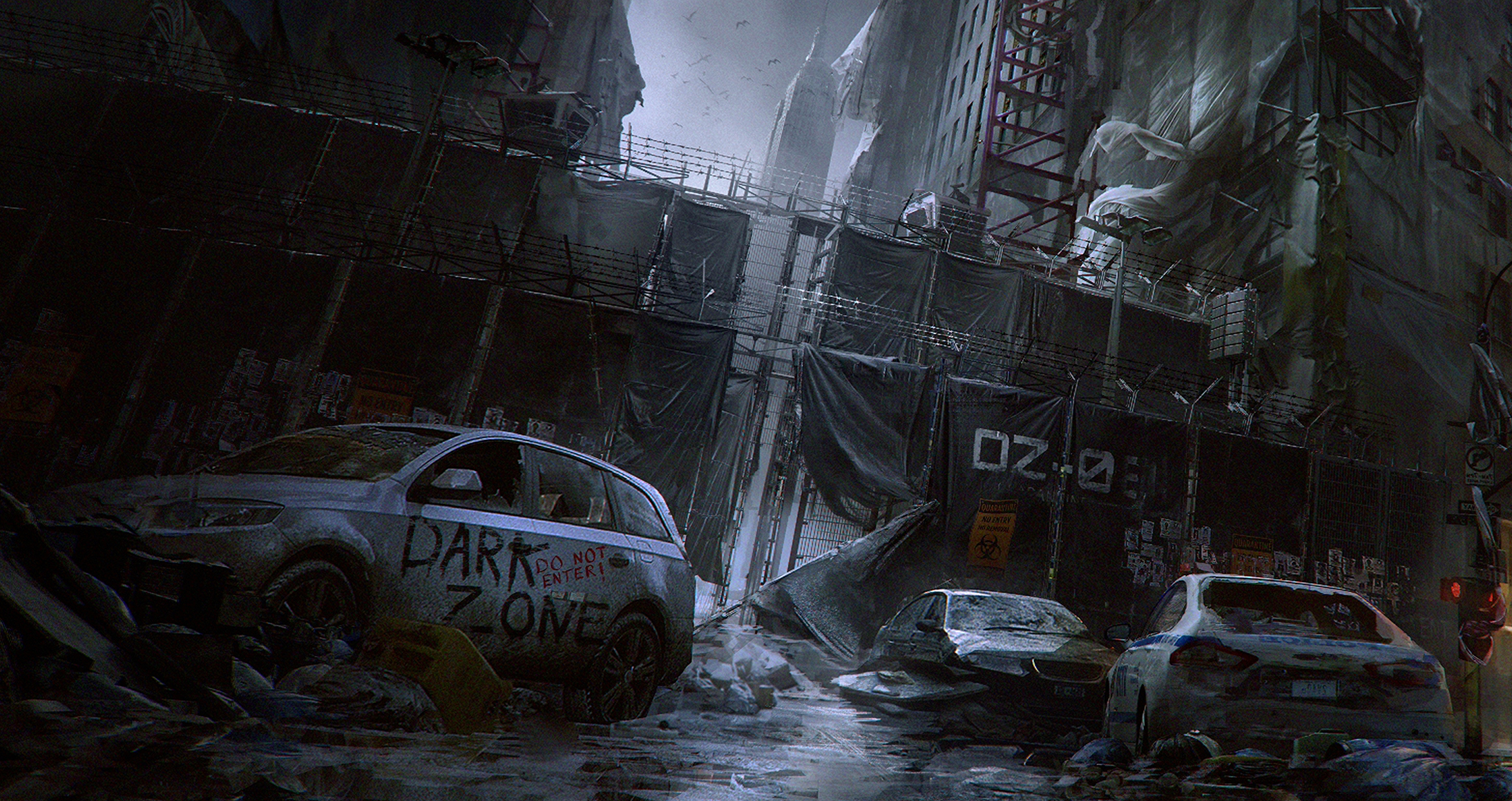 "Dark Zone, do not enter."